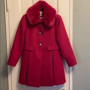 Girl’s Monsoon Duffle Coat kids size 9/10